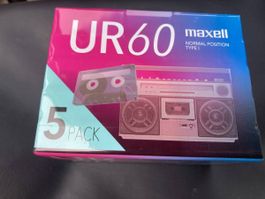 MAXELL UR-60 Type I 5er-Pack neu und original verpackt!