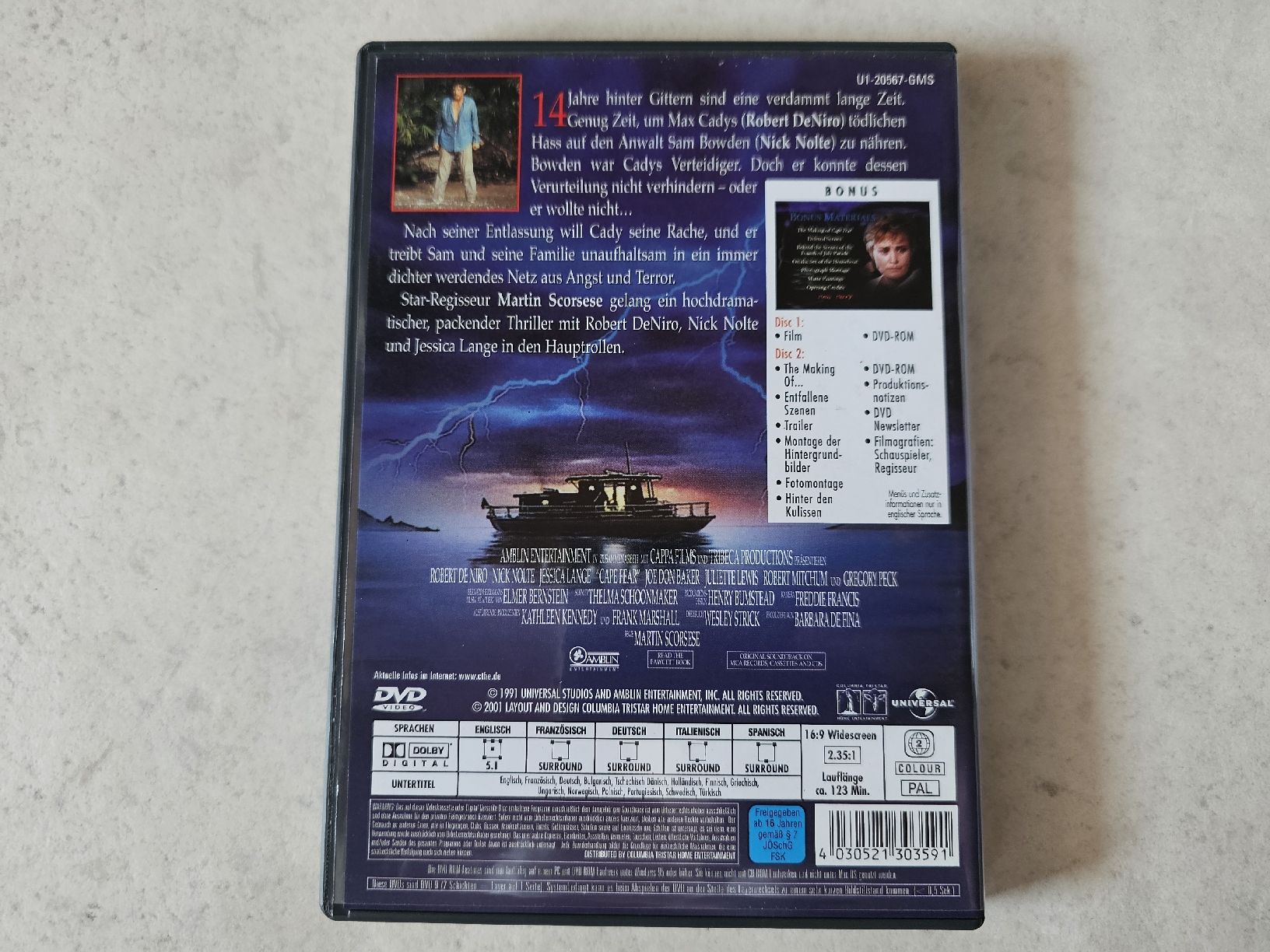 Tutti i DVDs: Kap der Angst  /  Collector's Edition – Usato da Schneisingen venduto da backstore24 1