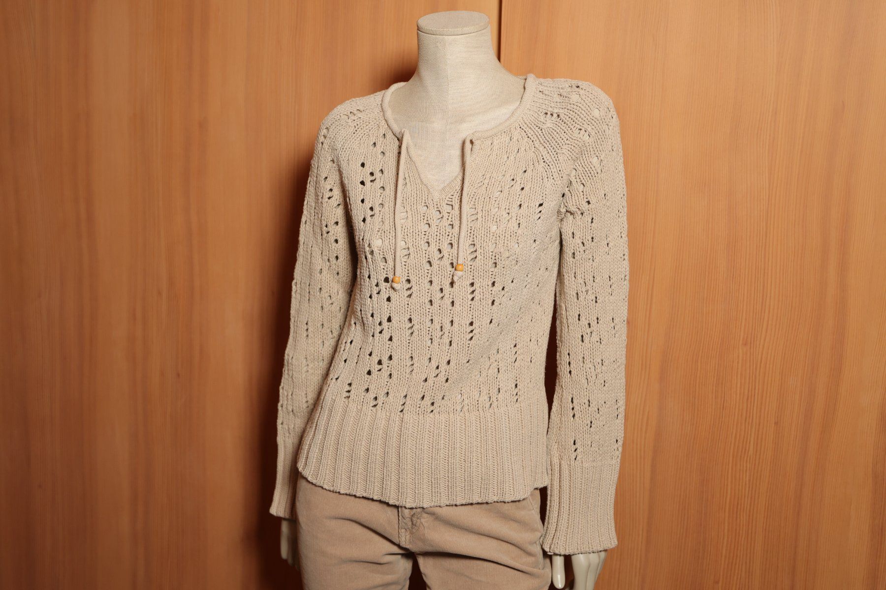 Esprit Pullover & Sweatshirts: Grobstrickpulli ESPRIT, beige, BW,  neuwert., Gr. M – Neu (gemäss Beschreibung) aus Thusis von cwe_7gjm