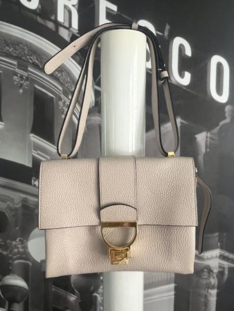 Coccinelle Handtasche beige/nude neuwertig