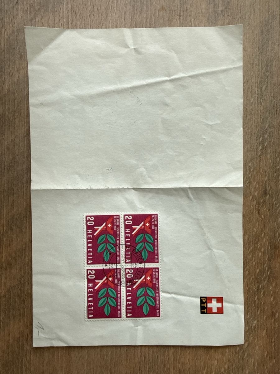 Tutti i francobolli: Briefmarken MUBA 1966 – Usato da Rudolfstetten venduto da mittendrin