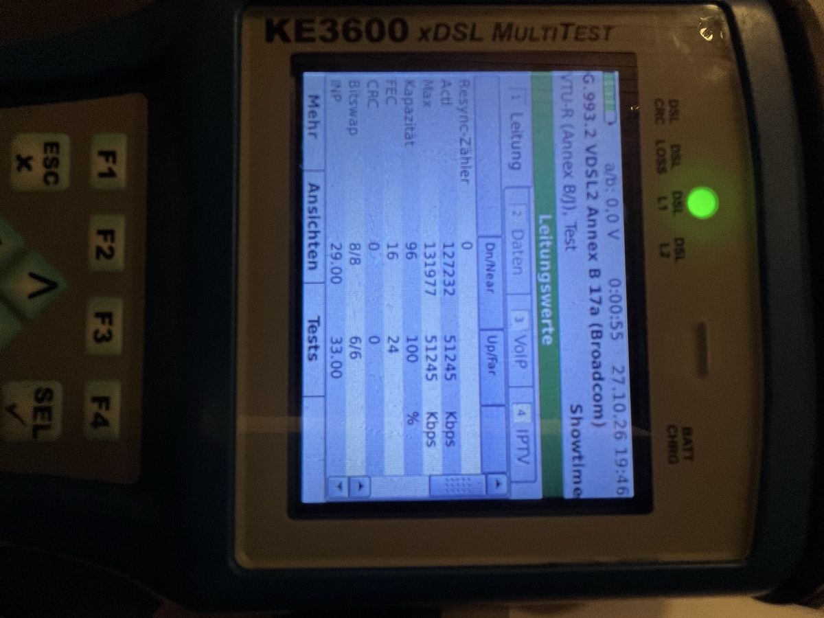 Mesurer: DSL Messinstrument  – D'occasion à Rabius par Paulchen1981 6