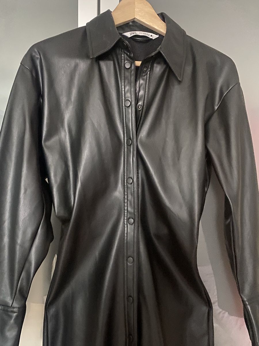 Zara Vestiti: Zara Maxikleid Leder – Usato da Liestal venduto da gze_9zhh 1