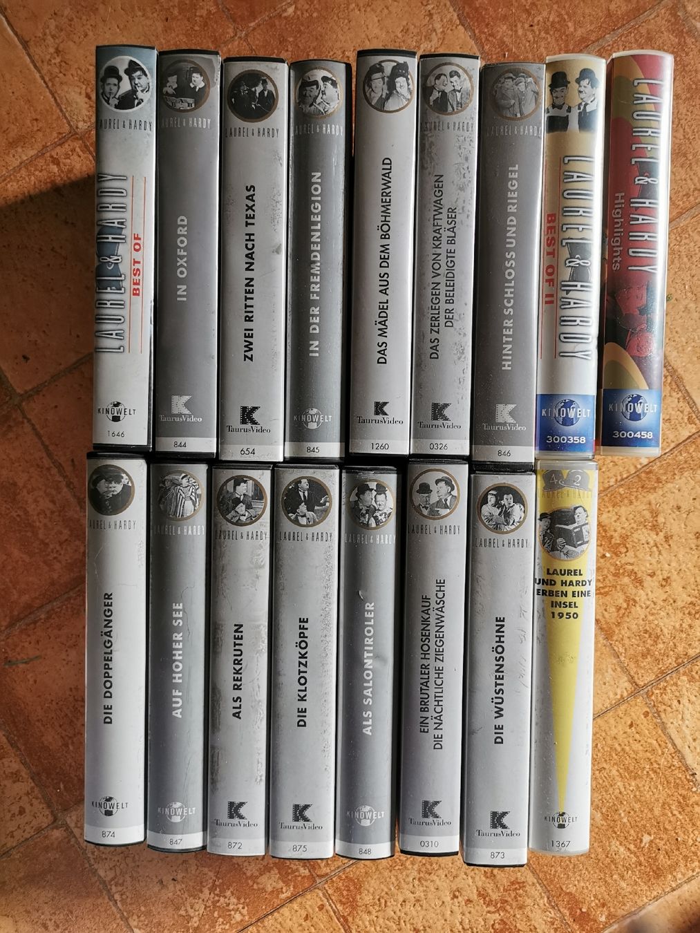 Tutti i VHS: vhs Videokassetten, Laurel & Hardy – Usato da fischenthal venduto da gaw_y2d2 1
