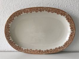 SUISSE LANGENTHAL Assiette en porcelaine / Teller (1942)