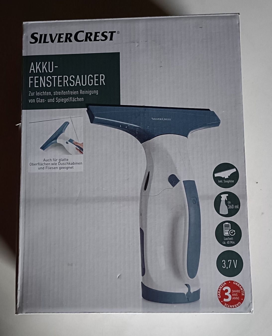 Altro per la casa: SilverCrest Akku-Fenstersauger – Usato da Romanshorn venduto da Flohmarkt_Romanshorn 1
