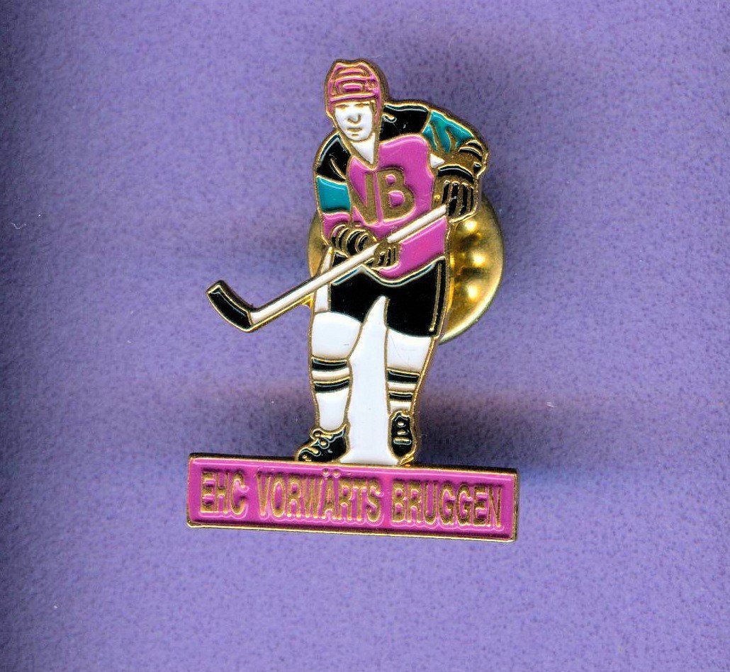 Placchette & Badge: EHC  VORWÄRTS BRUGGEN – Usato da Winterthur venduto da Sammleroase