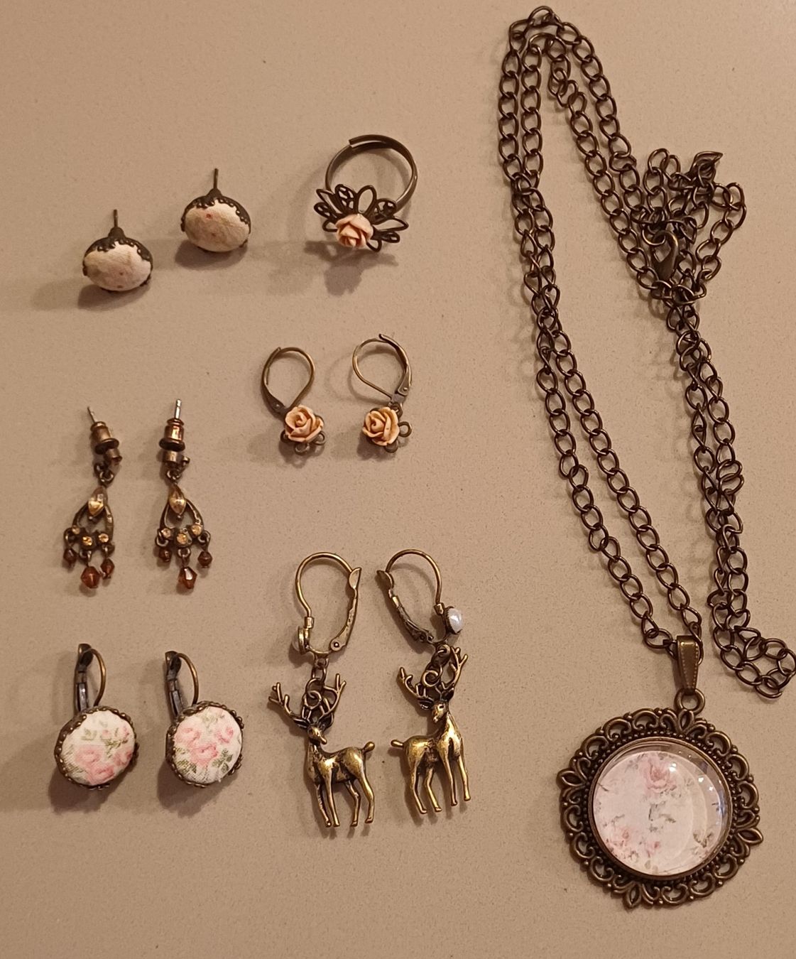 Sonstiger Schmuck: Vintage Schmuck Set, Dirndl Schmuck – Gebraucht aus Alpthal von Ing3_rid