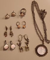 Vintage Schmuck Set, Dirndl Schmuck