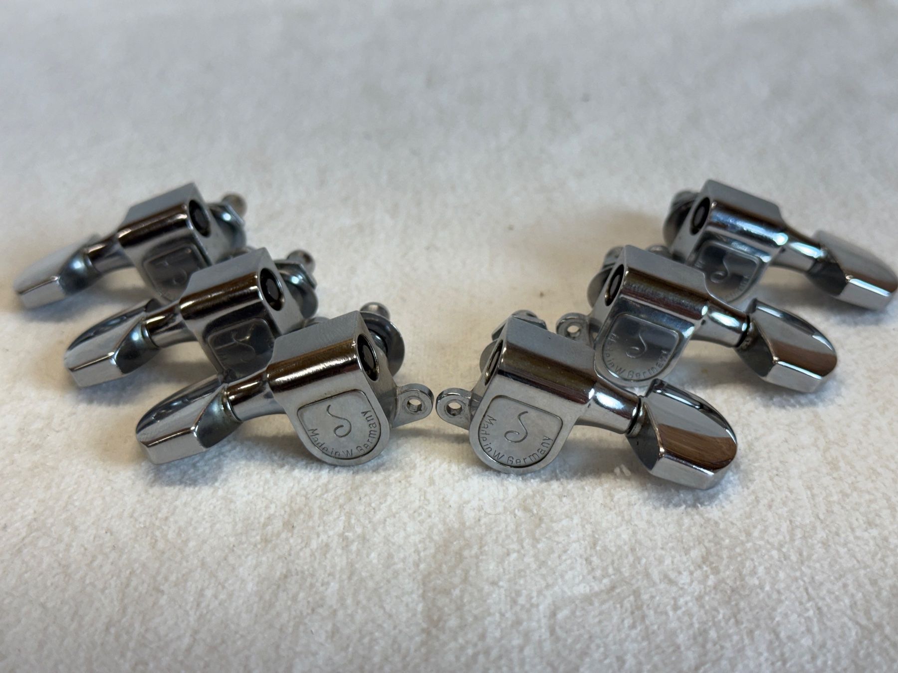 Musikinstrumente: Schaller Tuner 3L/3R chrome – Gebraucht aus Brügg BE von Busima