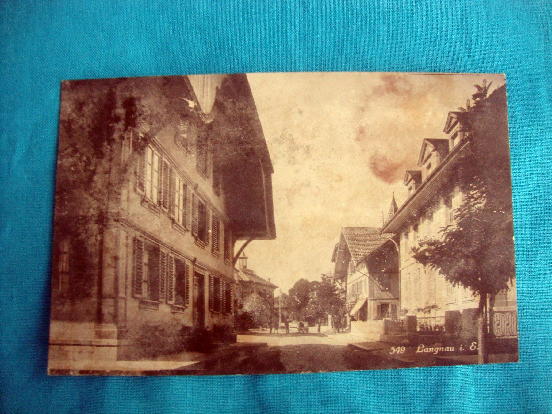Cartoline postali: Langnau im Emmental Ansichtskarte 1917 – Usato da Döttingen venduto da Kubuli1