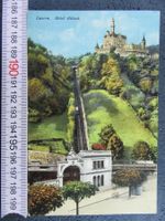 LUZERN 1910 HOTEL GÜTSCH STANDSEILBAHN LU AK