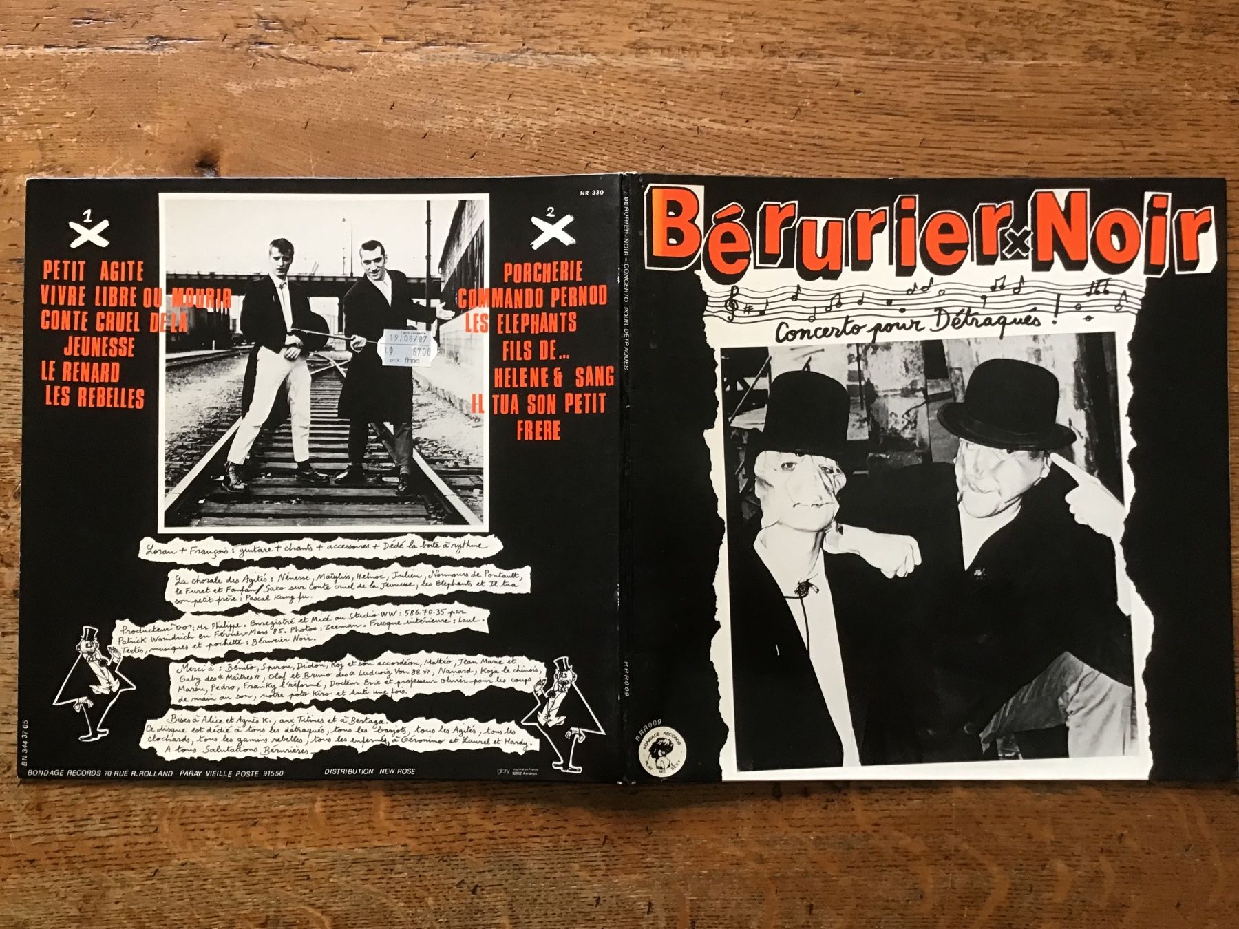 Dischi in vinile: Punk LP Bérurier Noir (1) – Usato da Fully venduto da Ruby97 2