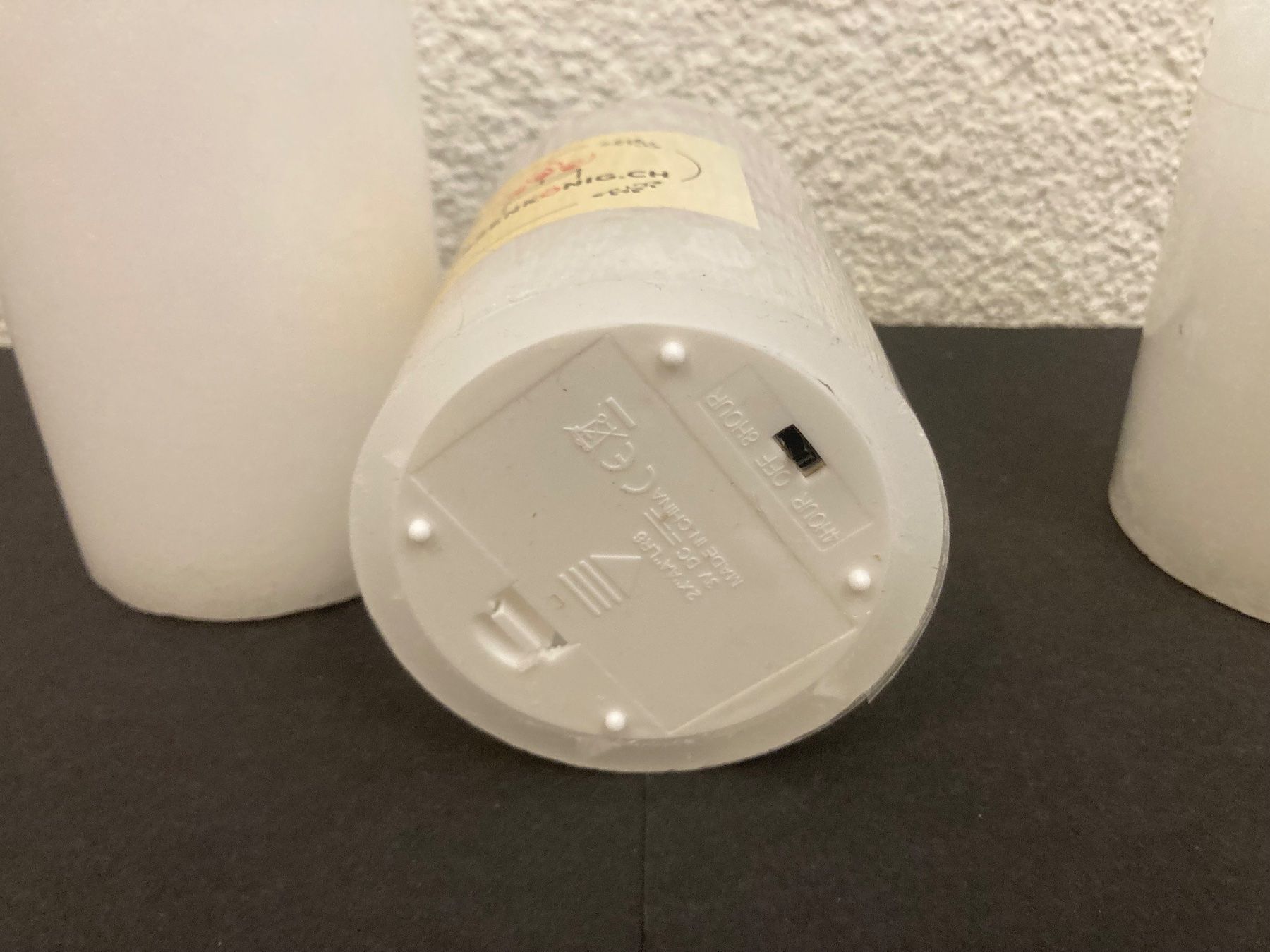 Candele: LED Echtwachs-Kerzen-Set, 3 Stück, mit  Timerfunktion, weiss – Nuovo e nell'imballaggio originale da Neuenhof venduto da jorogo 3