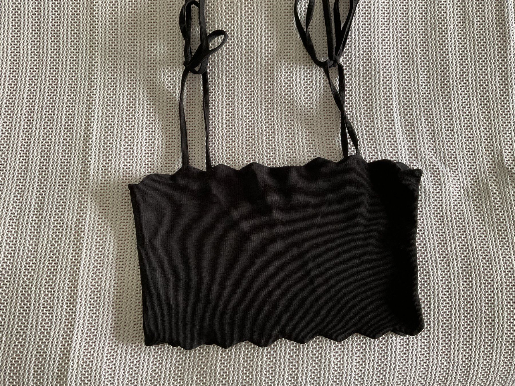 Zara Tops: zara - Sommer Top schwarz - Gr. S – Gebraucht aus Walchwil von Budy7 1