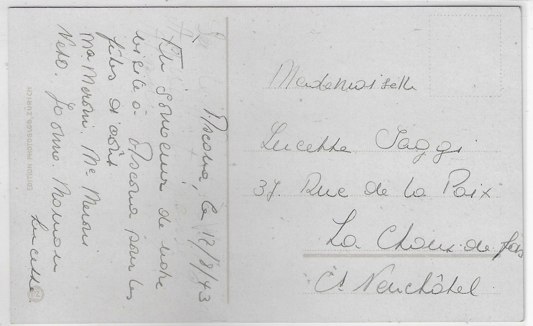 Cartoline postali: Ascona - Litho – Usato da Ettingen venduto da Kartenplanet 1