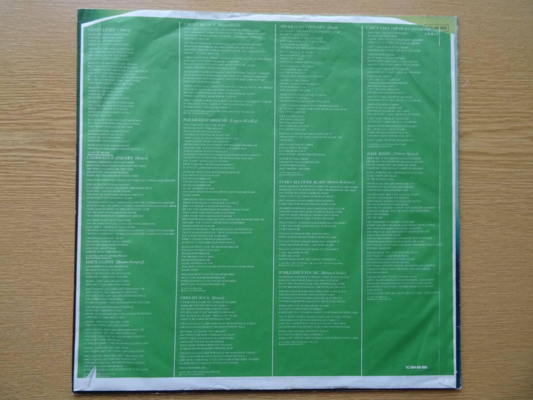Dischi in vinile: Cliff Richard: Green Light Vinyl LP – Usato da Zürich venduto da burdan 2