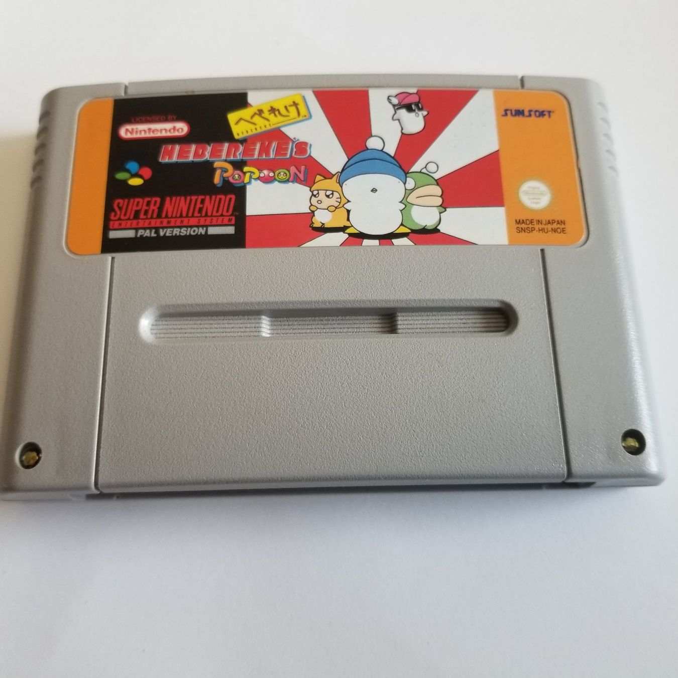 Nintendo Giochi: Hebereke's Popoon - SNES – Usato da Zürich venduto da Mephisto87