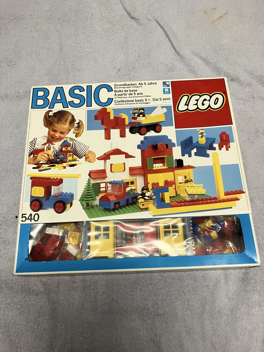 Lego Kit di costruzioni: Lego 540 – Nuovo e nell'imballaggio originale da Luzern venduto da windundsichtschutz