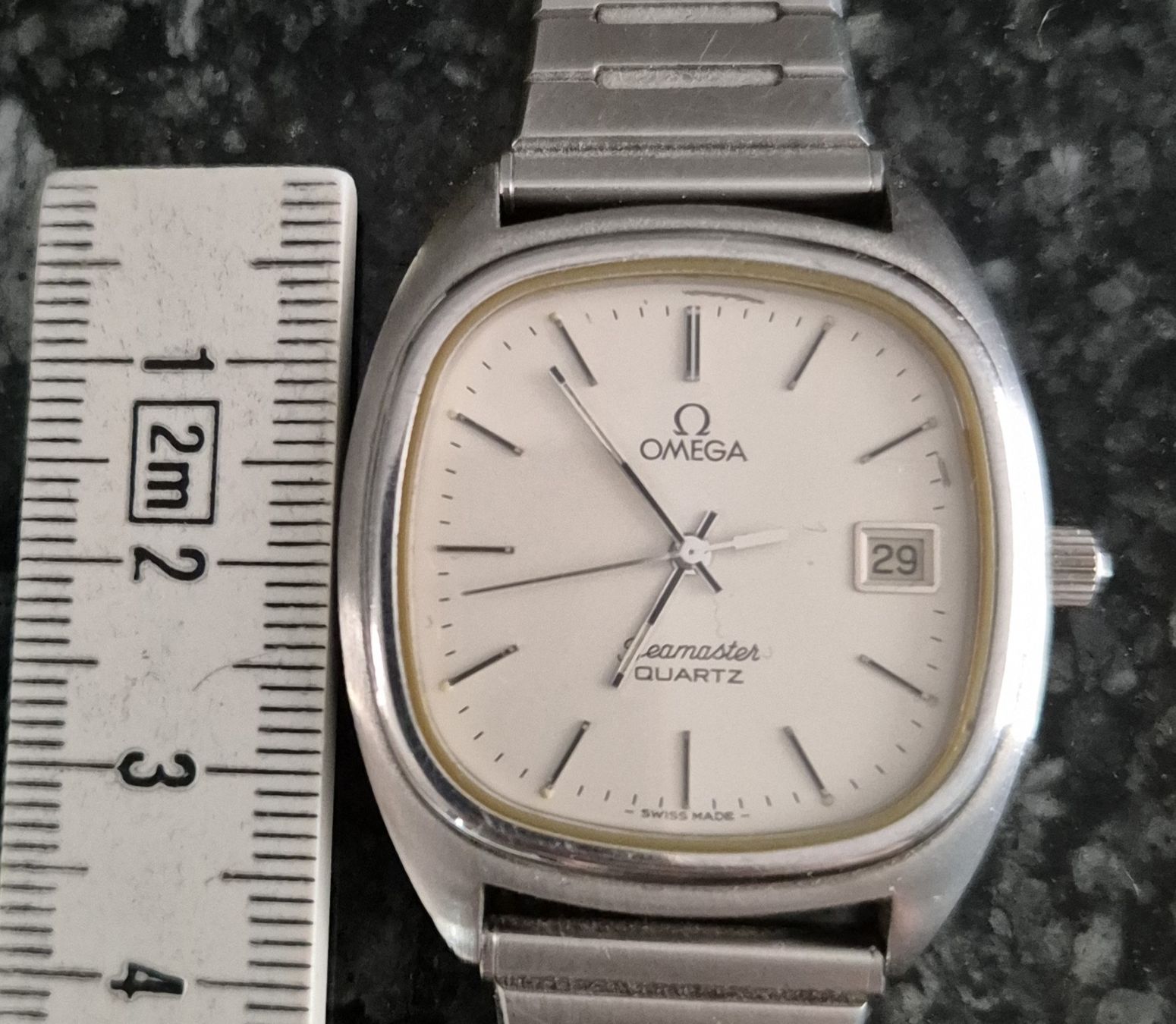 Omega Orologi: Omega Seamaster Quartz aus den  1970er – Usato da Vilters venduto da Fleiflomi 1