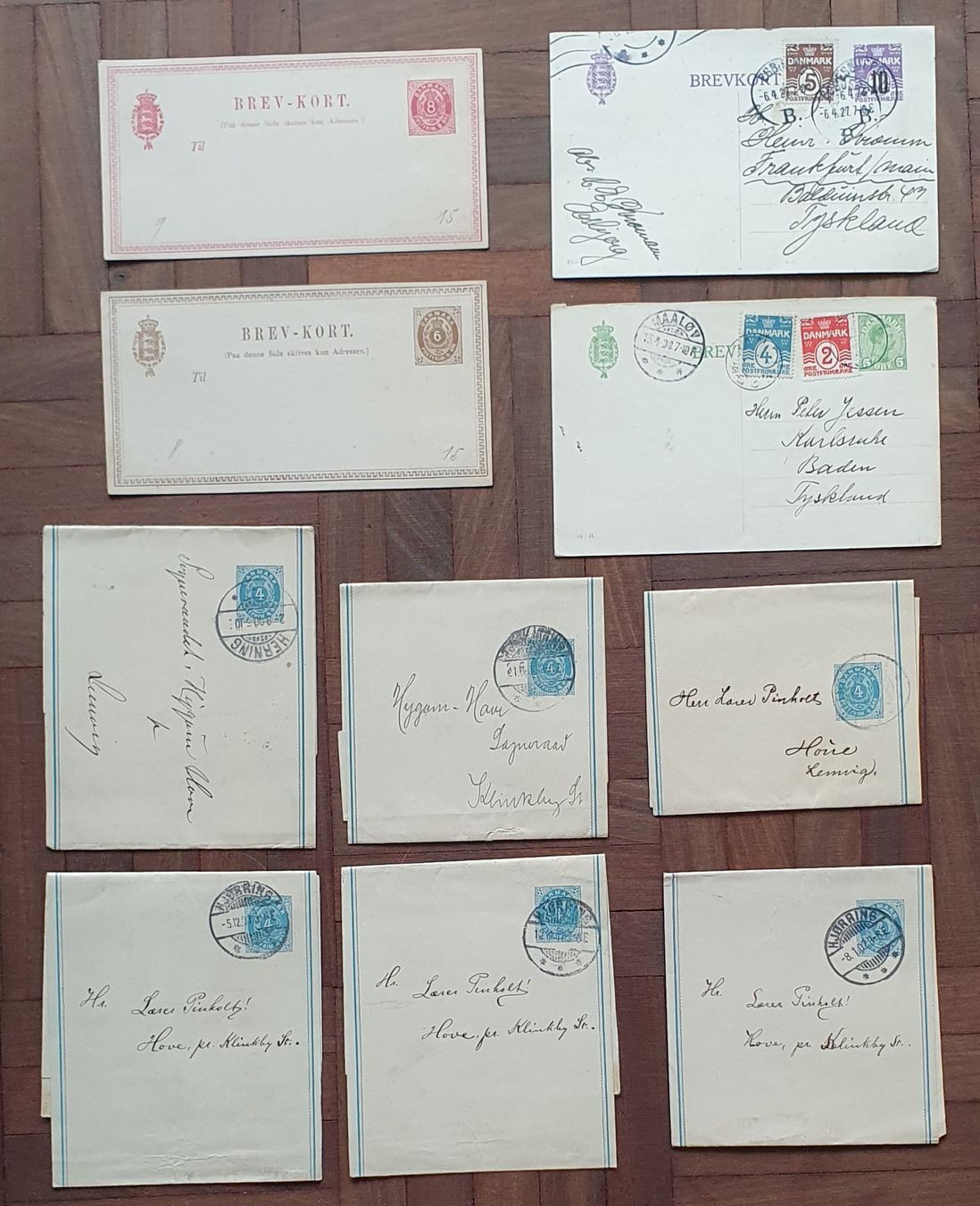 Alle Briefmarken: Lot ältere Ganzsache Dänemark – Gebraucht aus Kreuzlingen von Rschweiz1 5
