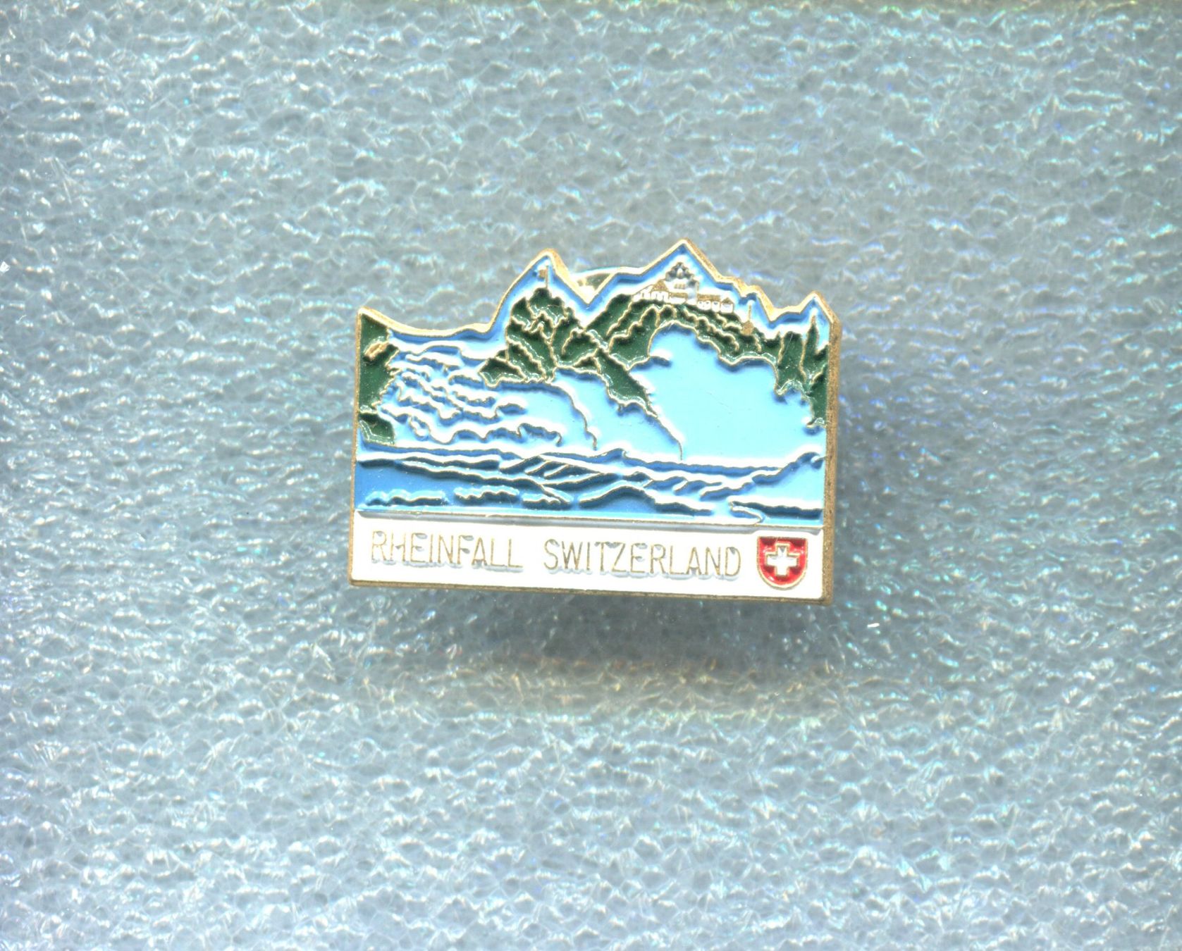 Placchette & Badge: RHEINFALL  SWITZERLAND – Usato da Winterthur venduto da Sammleroase