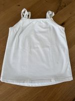 Spaghetti Top weiss Grösse 122