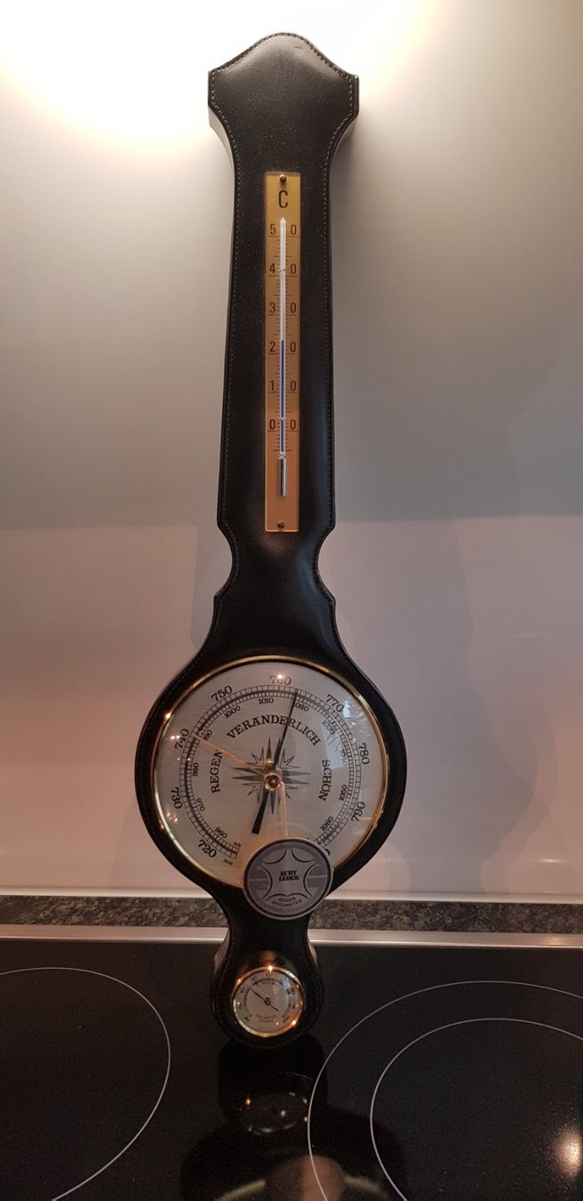 Altro per la casa: Wetterstation Barometer Thermometer elegant antik – Nuovo (secondo la descrizione) da effretikon venduto da scharki01 1