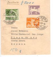 Streifband, Luzern - Playa de Aro Spanien 1959