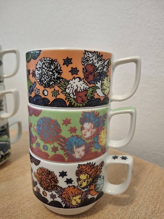 Tassen: 3 Bopla Kaffeetassen – Gebraucht aus Vielbringen b. Worb von Andrea.S.
