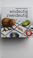 Memospiel mit doppelter Bedeutung (Kiwi = Frucht + Vogel)