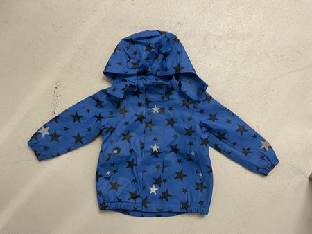 Regenjacke gefüttert Gr. 86/92