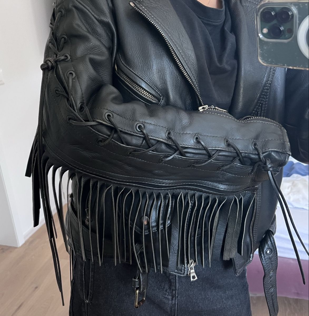 Giacche: Schwarze lederjacke – Usato da Richterswil venduto da min_ft5y 4