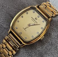 Raymond Weil Sapphire mit Diamanten Vergoldet Damenuhr