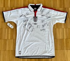 RARITÄT - signiertes Shirt der englischen Nationalmannschaft