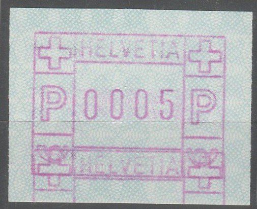Tutti i francobolli: Nr. 4 mit Doppeldruck 80.- – Usato da Oberglatt ZH venduto da Wiedmi6