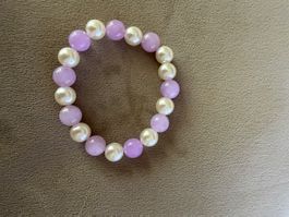 Lilac amethyst bracelet - charity bracelet