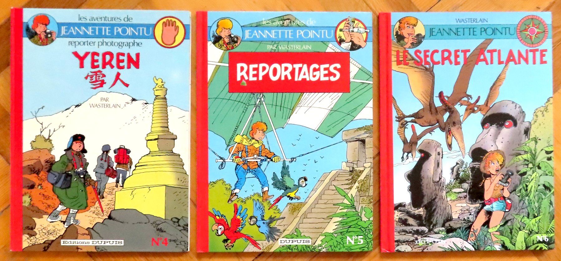 Fumetti: Wasterlain - Jeannette Pointu 1 à 10, éditions originales – Usato da Le Locle venduto da LibrairieLaBergerie 2