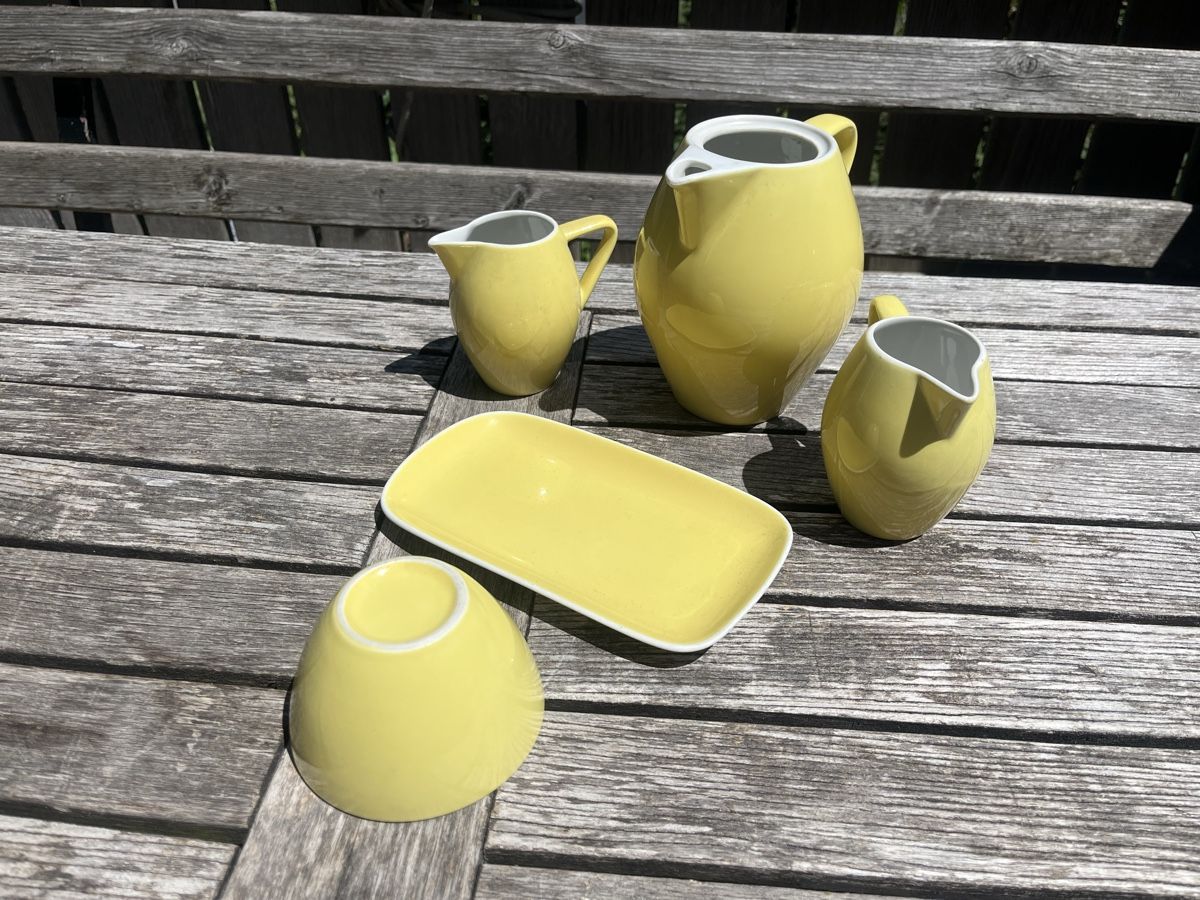 Rössler Geschirrsets: Rössler Geschirr Set  5 Teile – Gebraucht aus Wiesenberg von swissantik 1
