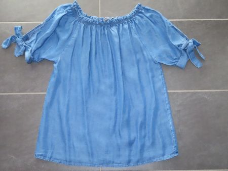 super schöne Jeans-Bluse Tencel Gr.S +++ungetragen/neu+++