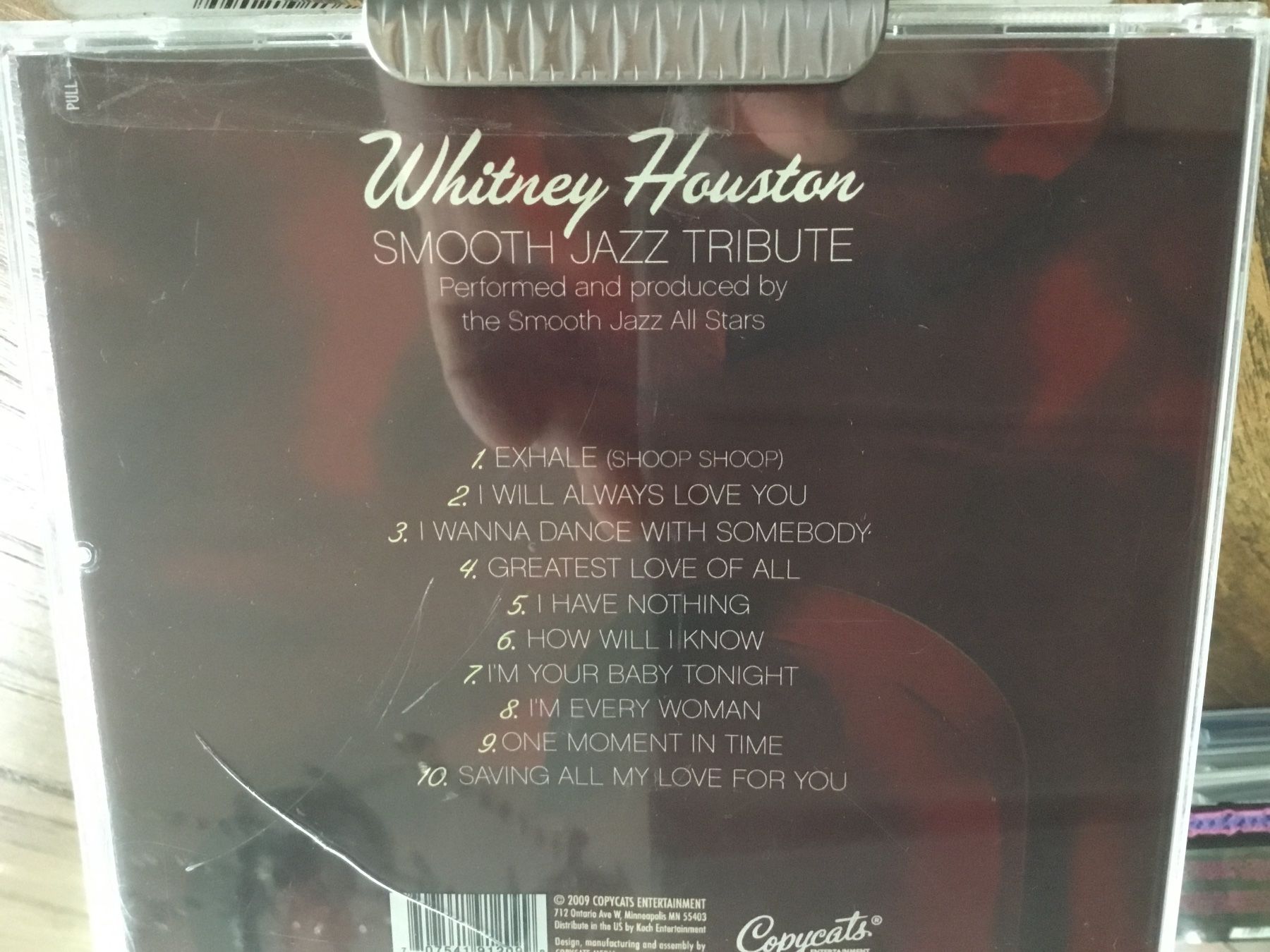 CDs: Whitney Houston Smooth Jazz Tribute – Gebraucht aus Thierachern von sweden08 1