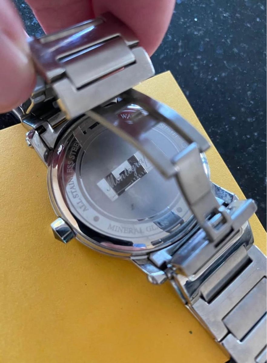 Montegrappa Orologi: Montegrappa Herrenuhr 2014 Special Edition Schwarz selten – Nuovo (secondo la descrizione) da Romanshorn venduto da TopKai 4