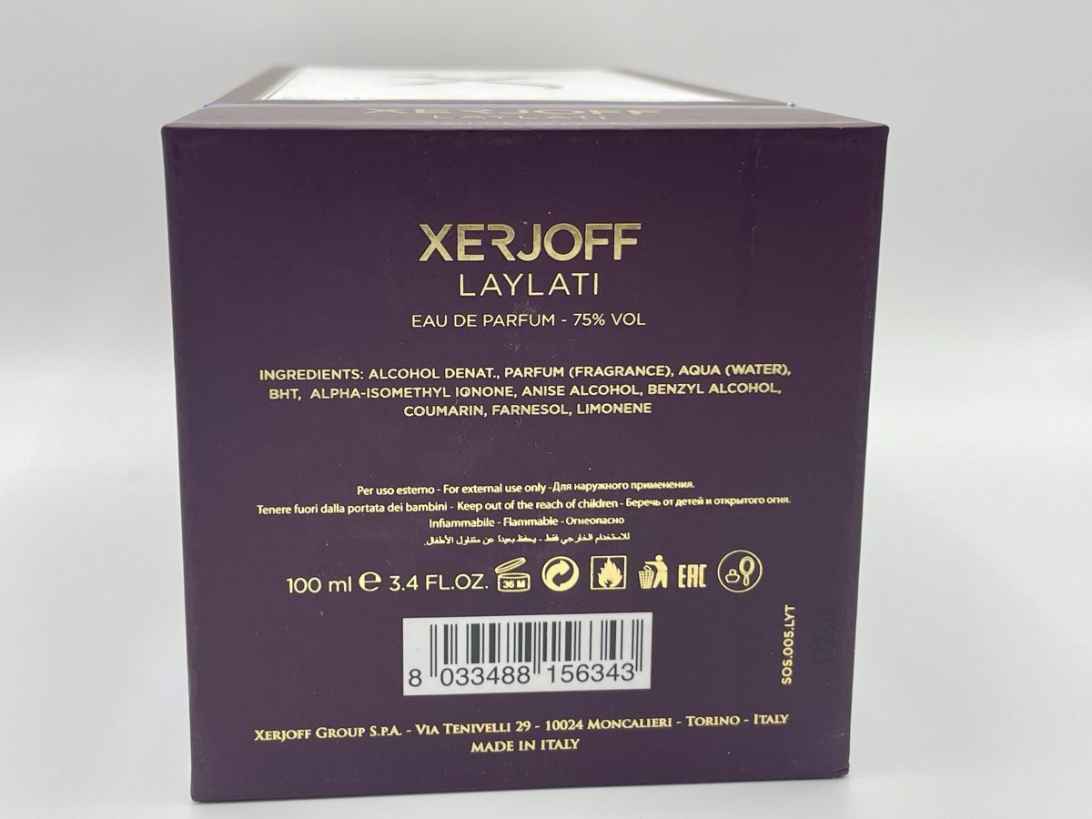 Xerjoff Profumi & Eau de Toilette: Xerjoff - Laylati 100ml – Usato da Frenkendorf venduto da Sakima1 4