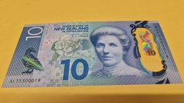 New Zealand 10 Dollar Note, unzirkuliert, AL15300019