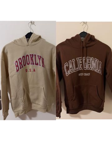 2 Sweat à capuche taille S