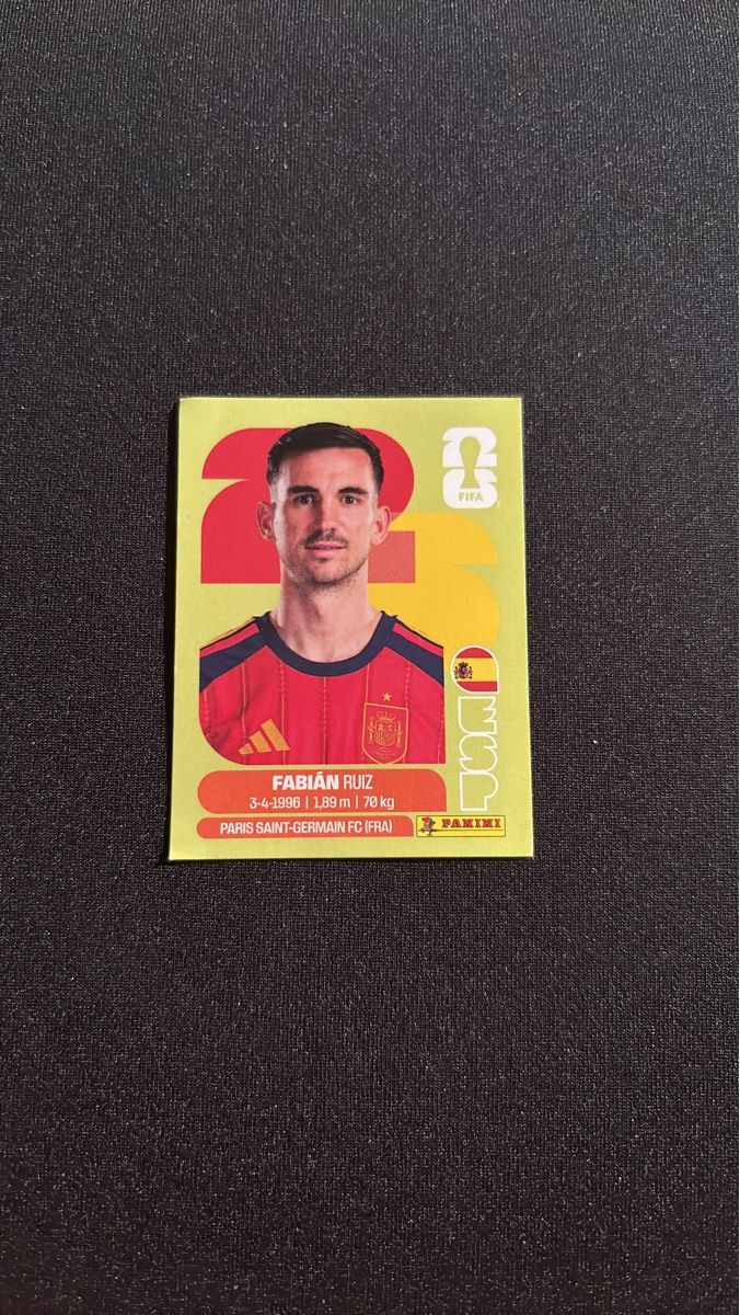 Panini Sammelbilder & Trading cards: Panini - WM 2026 - Fabian Ruiz - ESP 12 – Gebraucht aus Kaiseraugst von Baum_12