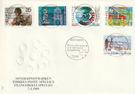 1989 Sonderpostmarken I ET - Vollstempel
