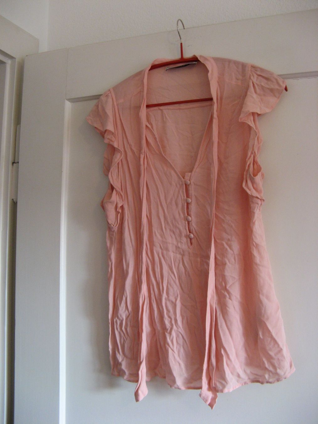 Abercrombie Camicette: Bluse ärmellos Abercrombie & Fitch Gr. S lachs – Usato da Zürich venduto da apil