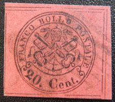 Kirchenstaat Altitalien Kat. 16 gest. 1867 Kat. 50 Euro