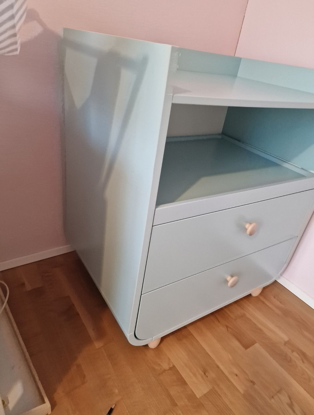 Ikea Fasciatoi & Accessori: Wickeltisch mit Schubladen helltürkis – Usato da Näfels venduto da 4youshop 4